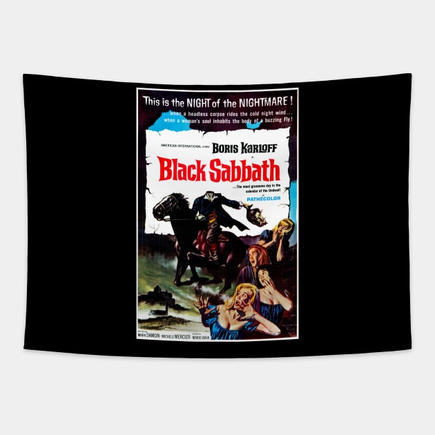 Black Sabbath (1964) Tapestry by Scum & Villainy
