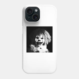 Bad Hair Day -  Black and White Phone Case