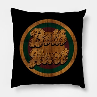 Circle Retro Beth Hart Pillow