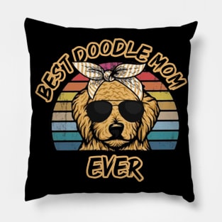 Best Poodle Mom Ever Pillow