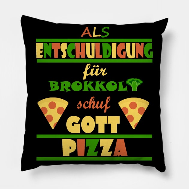 Pizza Italien Urlaub Kulinarisch Koch Pasta Pillow by FindYourFavouriteDesign