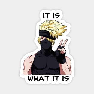 Anime motivational poster Magnet