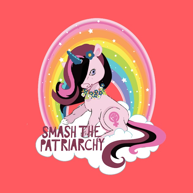 Unicorns Smash The Patriarchy by punxuk