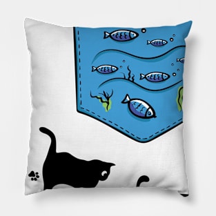 Aquarium Pocket Pillow