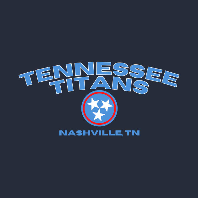 Tennessee Titans - Nashville by G-Squared Tees