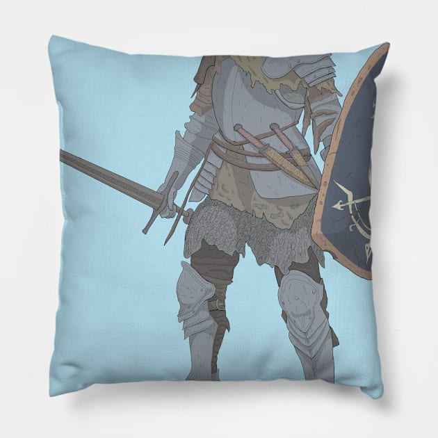 Knight Pillow by Floyd