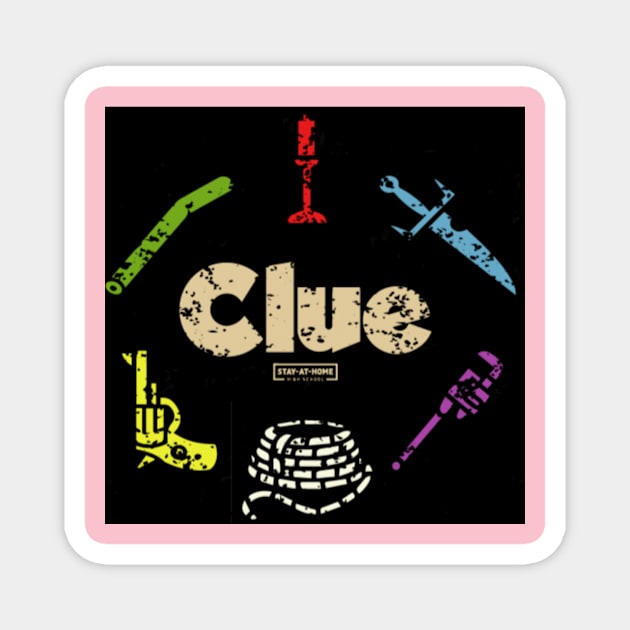 Clue Movie T-Shirt Magnet by KicKs77