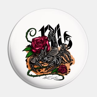 Scorpio - Zodiac Pin