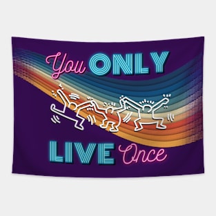 You Only Live Once (YOLO) Tapestry