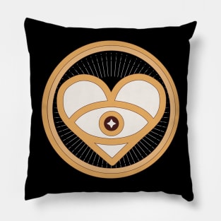 Eyes of the Heart Pillow