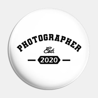 Photographer Est. 2020 Pin