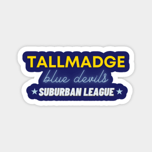 Tallmadge Blue Devils Pride Magnet