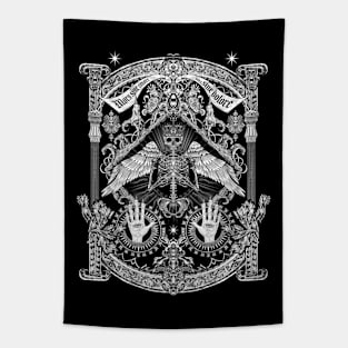 Death without fear, life without pain Tapestry