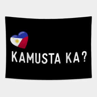 Philippines Flag Kamusta Ka Tapestry