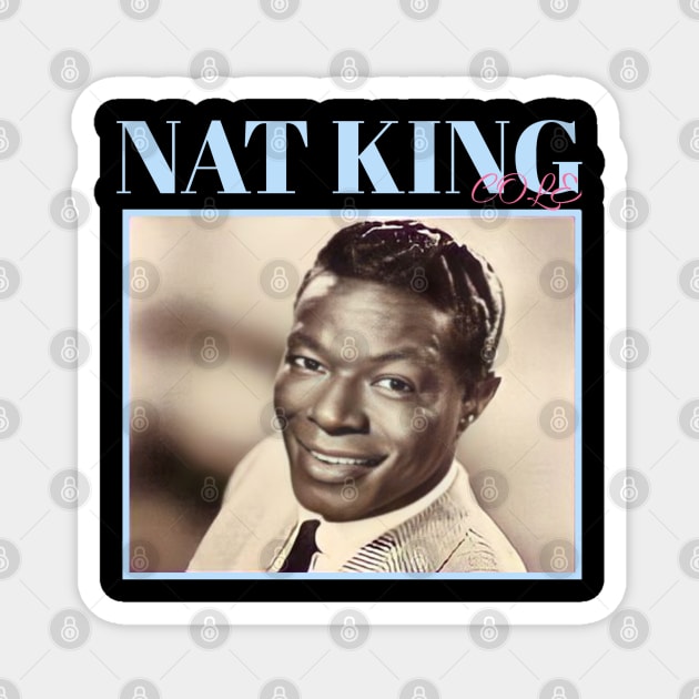 Vintage///Nat king cole Magnet by St1