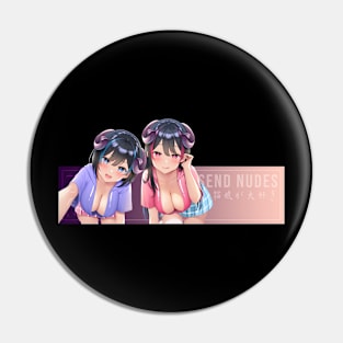 Send Nudes Demons Car Slap Pin