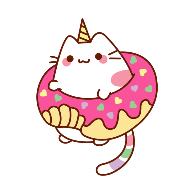 Donut Caticorn by mintcorner