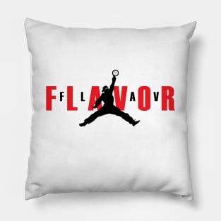 Air Flavor on White Pillow