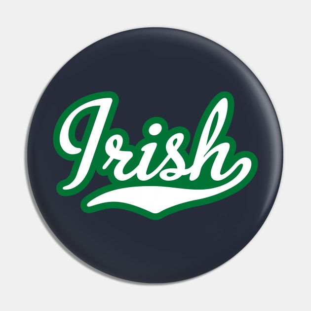 Irish Script Pin by Pufahl