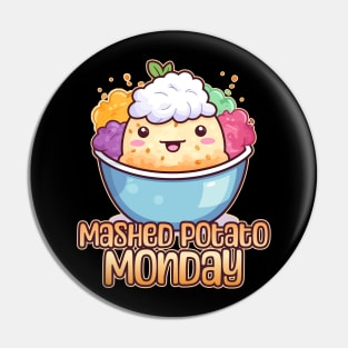 Mashed Potato Monday Foodie Design Pin