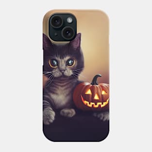 Pumpkin Kitty Phone Case