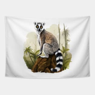 Adorable Lemur Tapestry