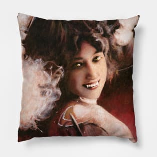 Edwardian Lady Vampire Pillow