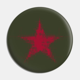 Soviet Red Star Vintage Graphic CCCP USSR Symbol Pin