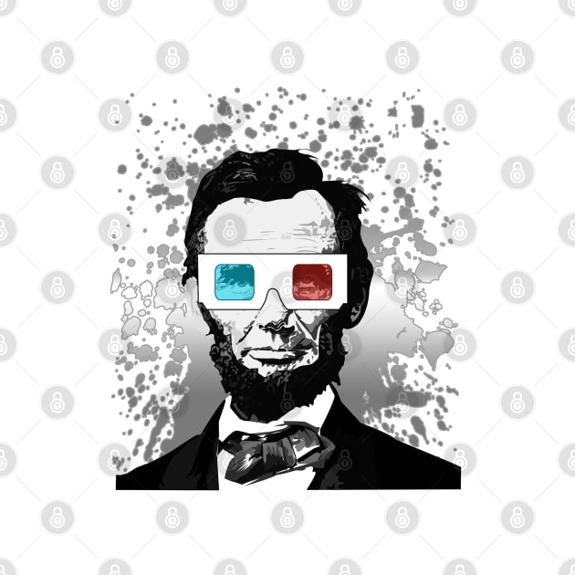 Abraham Lincoln - 3D (2) by adamzworld