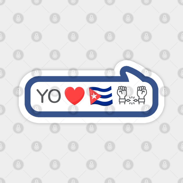 YO quiero CUBA LIBRE Magnet by LuksTEES