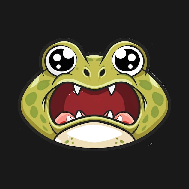 Screaming Froggy by InkInspire