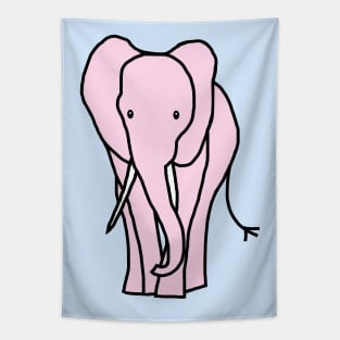 Pink Elephant Tapestry