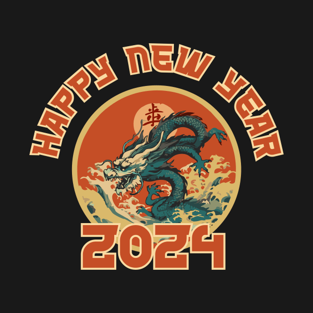 happy new year 2024 by TamaJonson