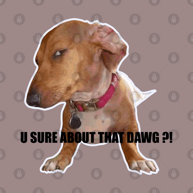 You sure about that dawg by SigmaShirts