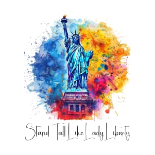 Stand Tall Like Lady Liberty T-Shirt