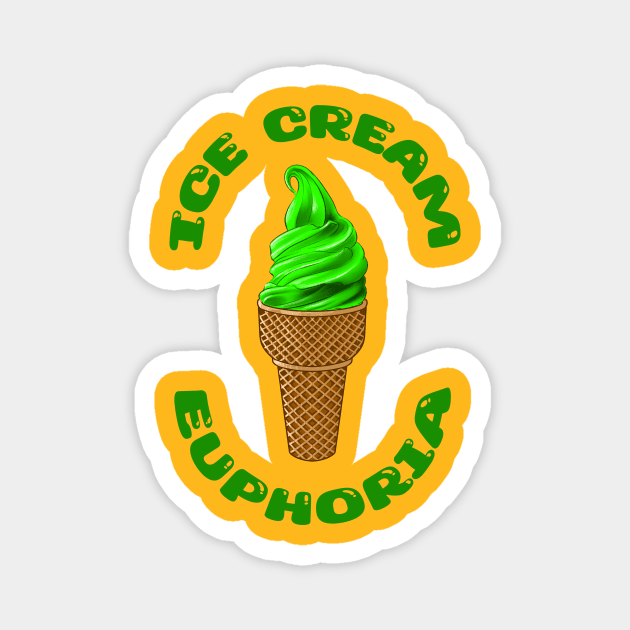 Ice Cream Euphoria Magnet by virgot