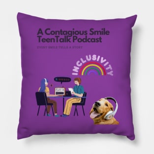 A Contagious Smile Teen Talk Pillow