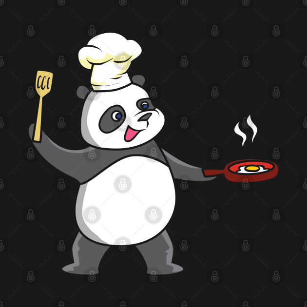 Discover Panda cooking - Kawaii - T-Shirt