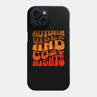 Autumn vibes and cozy nights Phone Case