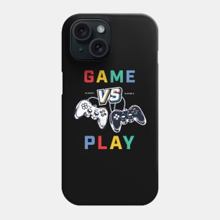 Game vs play Phone Case