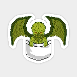 Pixel Pocket Cthulhu Magnet