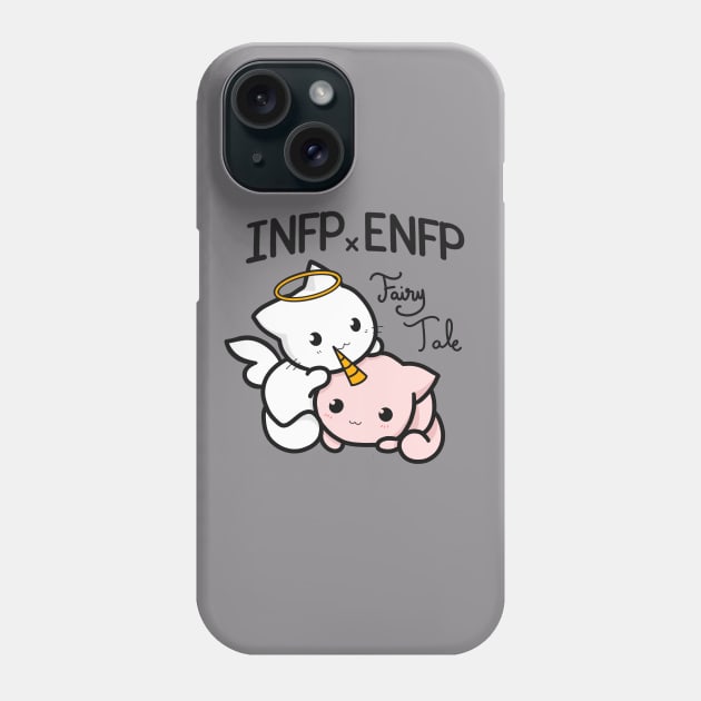 INFP x ENFP twin fairytale Phone Case by Kutaitum