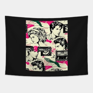 New Wave Tropical Tapestry