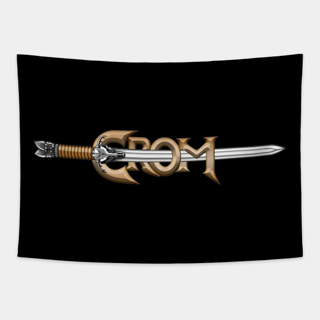 Crom! Tapestry by triggerleo