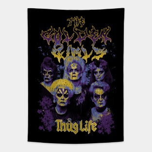 Vintage Thug Life Girl Heavy Metal Tapestry