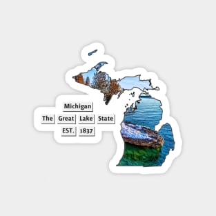 Michigan USA Magnet