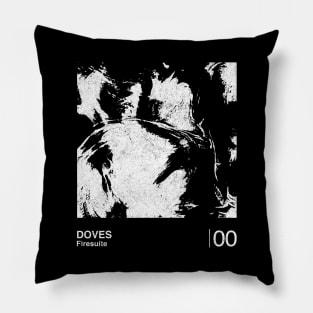 Firesuite / Minimalist Graphic Design Fan Artwork Pillow