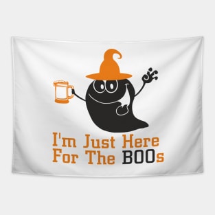 I'm Just Here For The Boos Halloween T-Shirts Tapestry