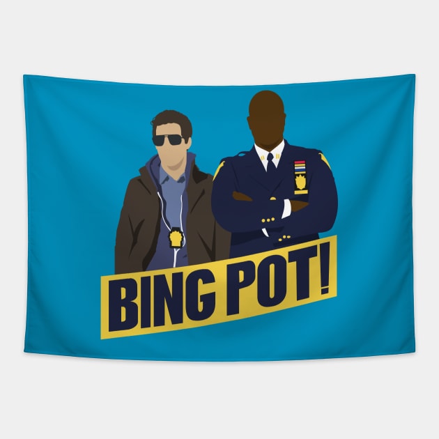 Bing Pot! Tapestry by doctorheadly