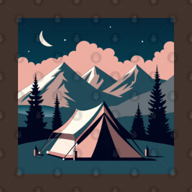 Camping Life Vintage Style by teeraven